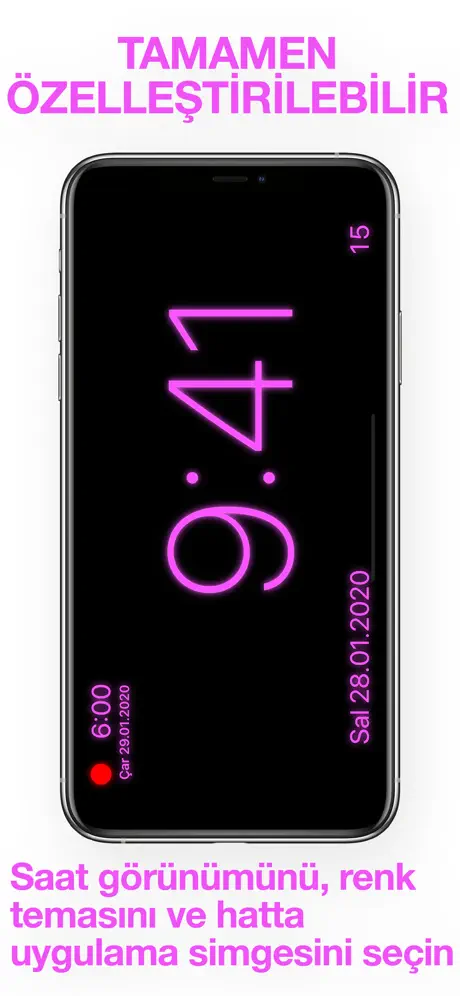 Çalar Saat Mathe Alarm Clock