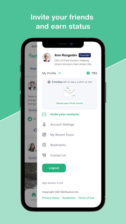 Bizfluence: Business Network screenshot-3