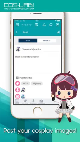 Game screenshot Coslab - cosplay social media apk