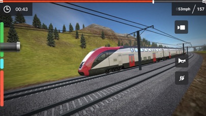 ハイスピード・トレイン 3D：電車のゲーム・鉄道運転のおすすめ画像3