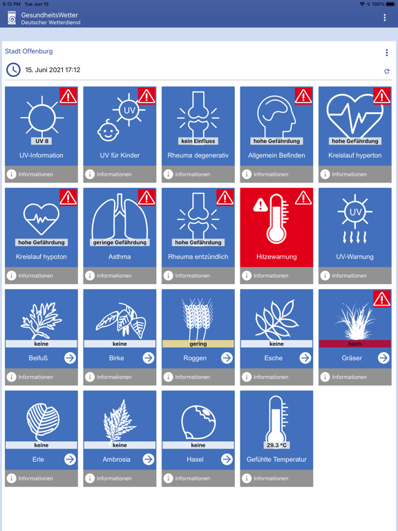 Screenshot #6 pour GesundheitsWetter