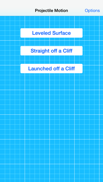 Projectile Motion Calculator Screenshot