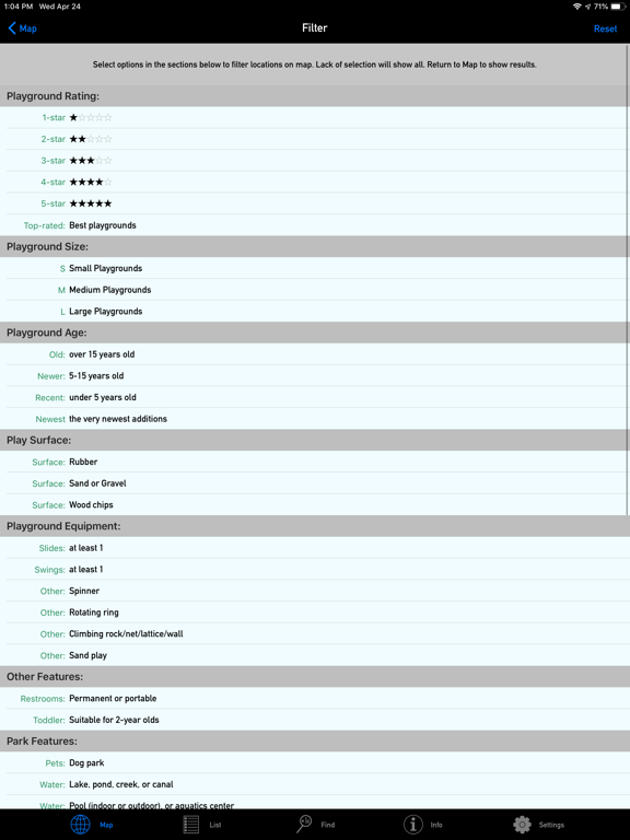 Denver Playgrounds & Parks iPad screenshot 6 - Lifestyle app