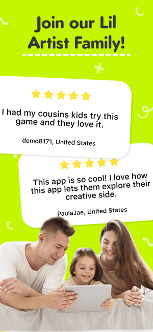 ‎Kids Learning games Lil Artist Screenshot