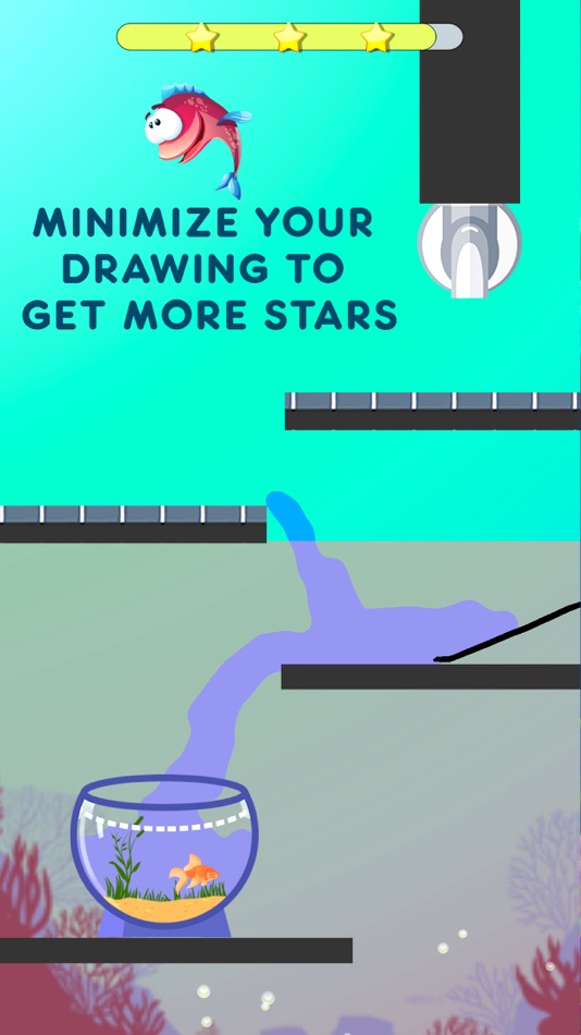 #2. Save The Fish - Physics Puzzle (iOS) Podle: Nirav Tank
