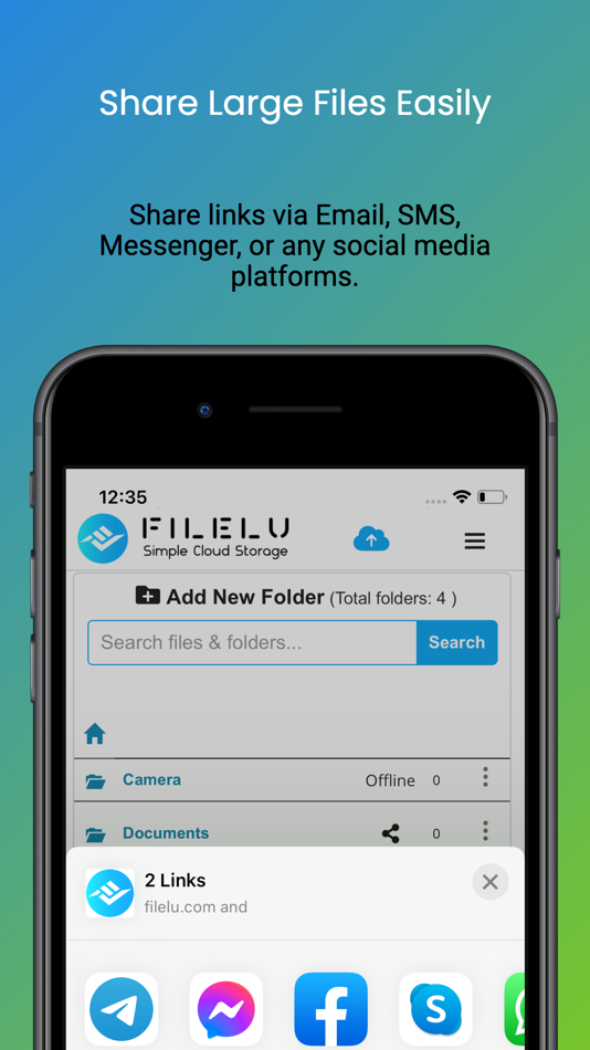 #5. FileLu - Cloud Storage Backup (iOS) 由: FileLu, LLC