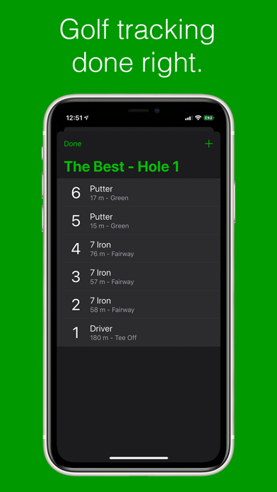 Screenshot #2 pour Golfer's Scorecard