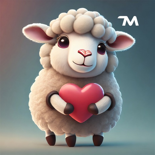 Wooly Sheep Stickers icon