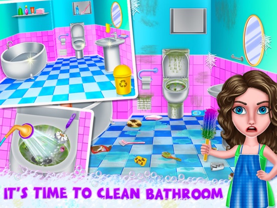 Screenshot #5 pour Messy House Cleaning Games