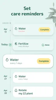 blossom - plant care guide iphone screenshot 4