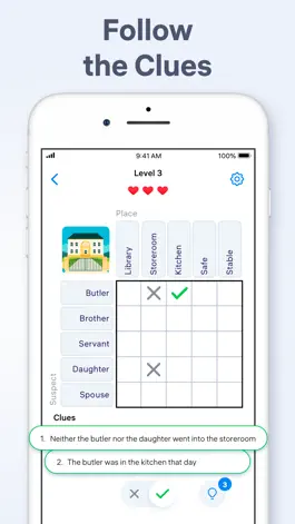 Game screenshot Logic Puzzles - Clue Game mod apk
