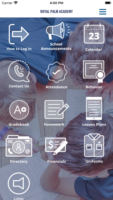 Royal Palm Academy Family App Screenshot
