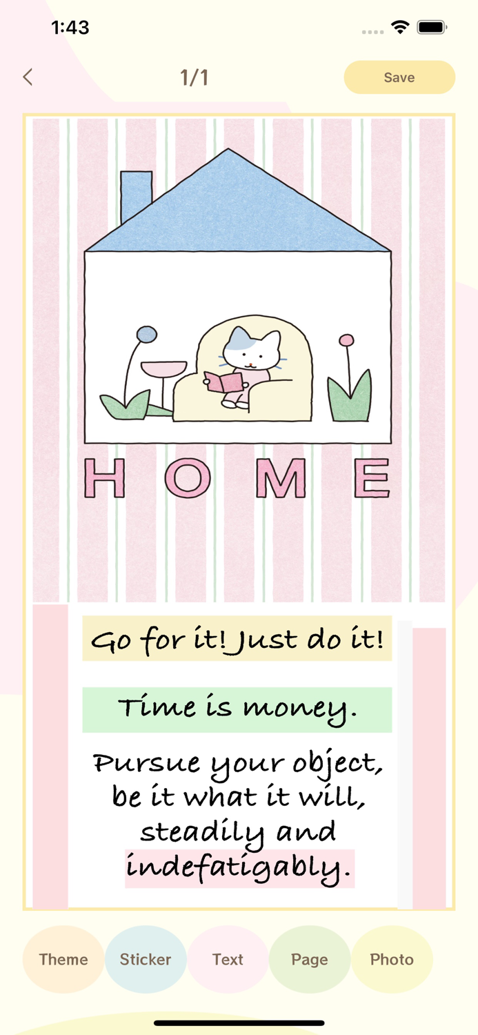 Cute notes - Daily Planner