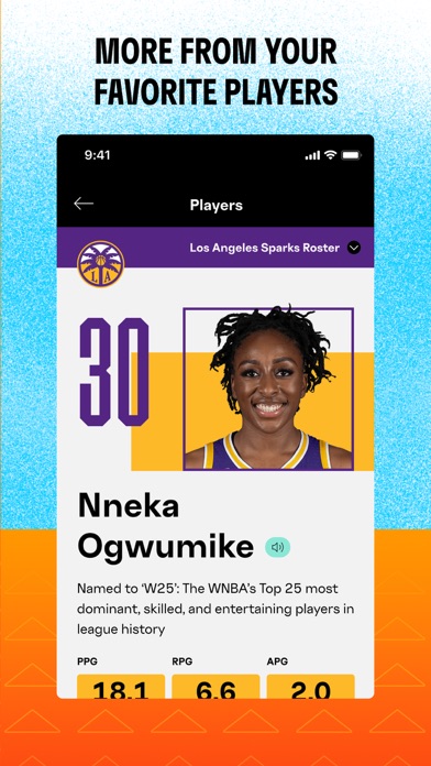 WNBA: Live Games & Scoresのおすすめ画像8