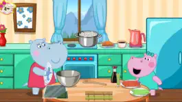 Game screenshot Hippo house party: Sushi roll mod apk