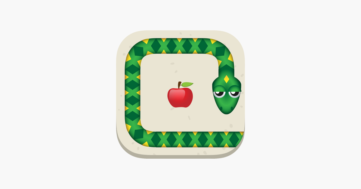 When you play the snake game without internet the apple goes
