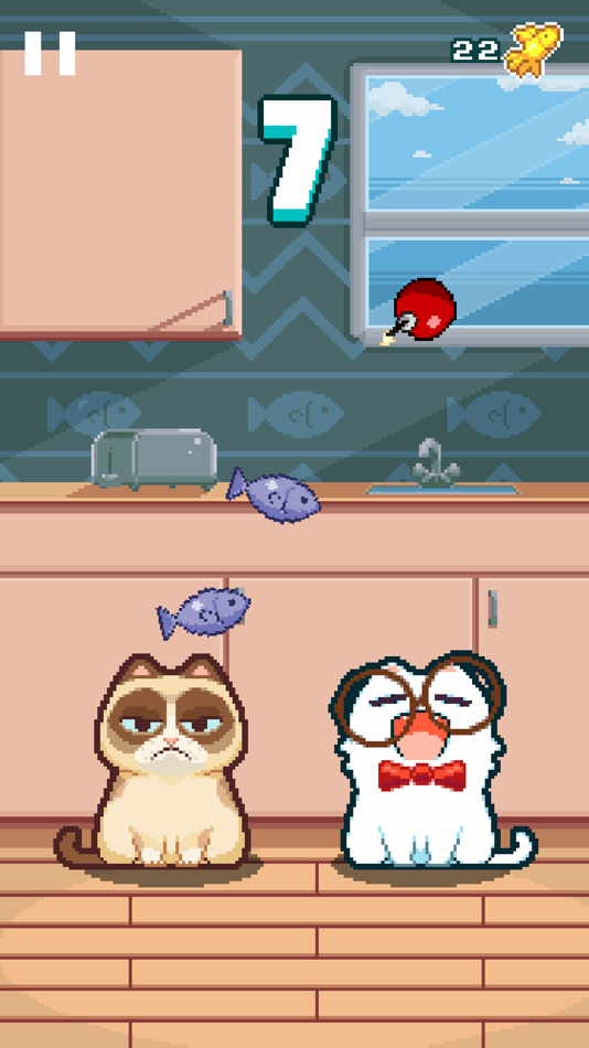 #1. Nom Cat (iOS) Podle: Lucky Kat Studios