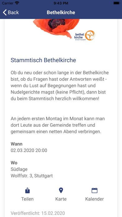 Bethelkirche Screenshot