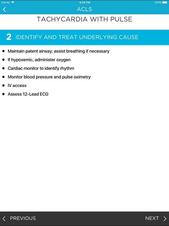 Screenshot #6 pour MediCode- ACLS, PALS, BLS, CPR