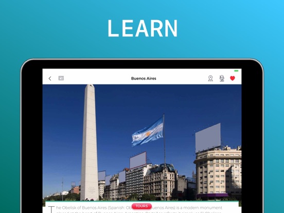 Buenos Aires Travel Guide iPad screenshot 5 - Travel app
