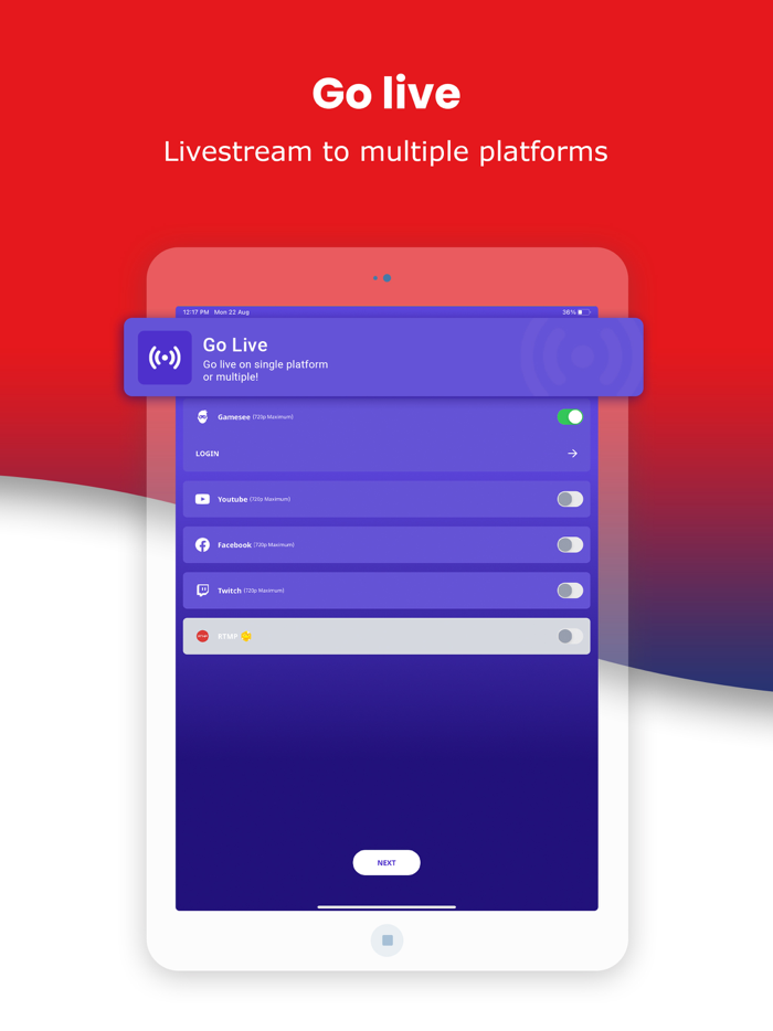Screen Recorder - Livestream