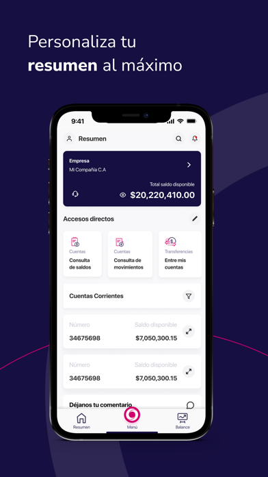 Empresas Banco Guayaquil Screenshot