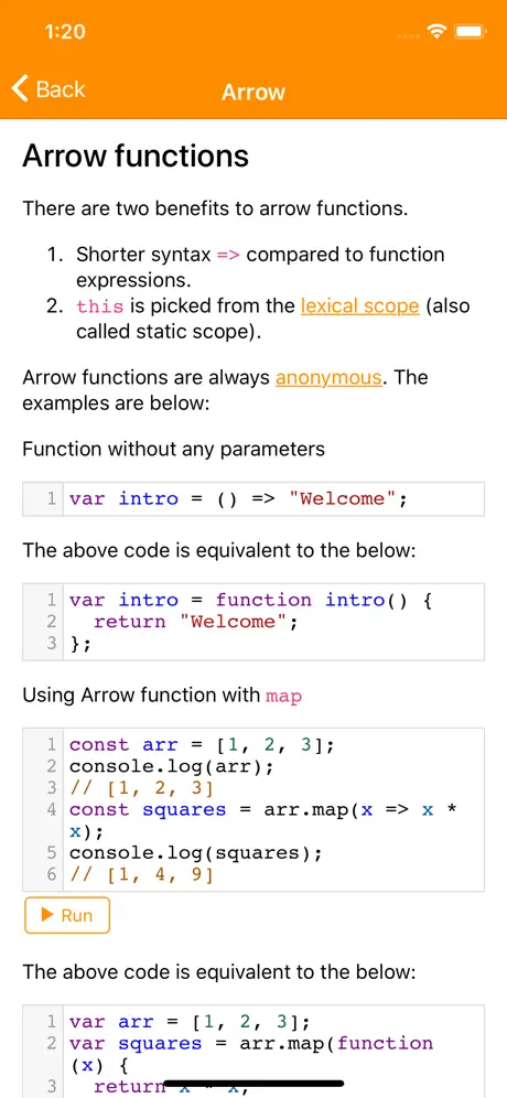 Javascript Learn & Code editor