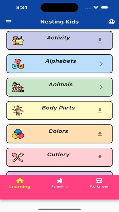Nesting Kids Screenshot