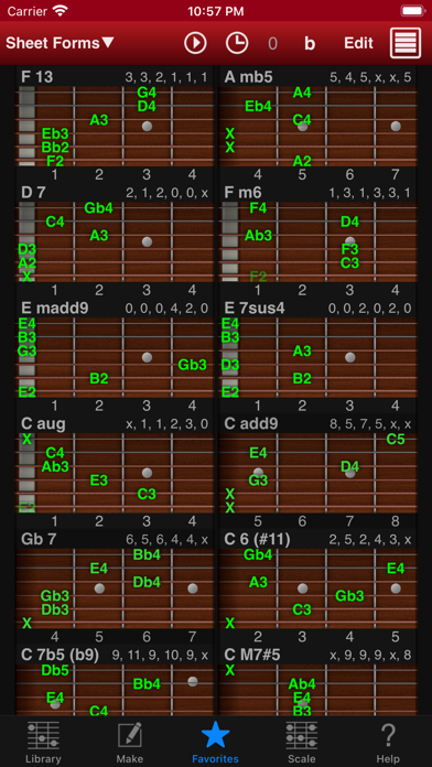 Screenshot #2 pour Guitar Kit - Guitar Chords