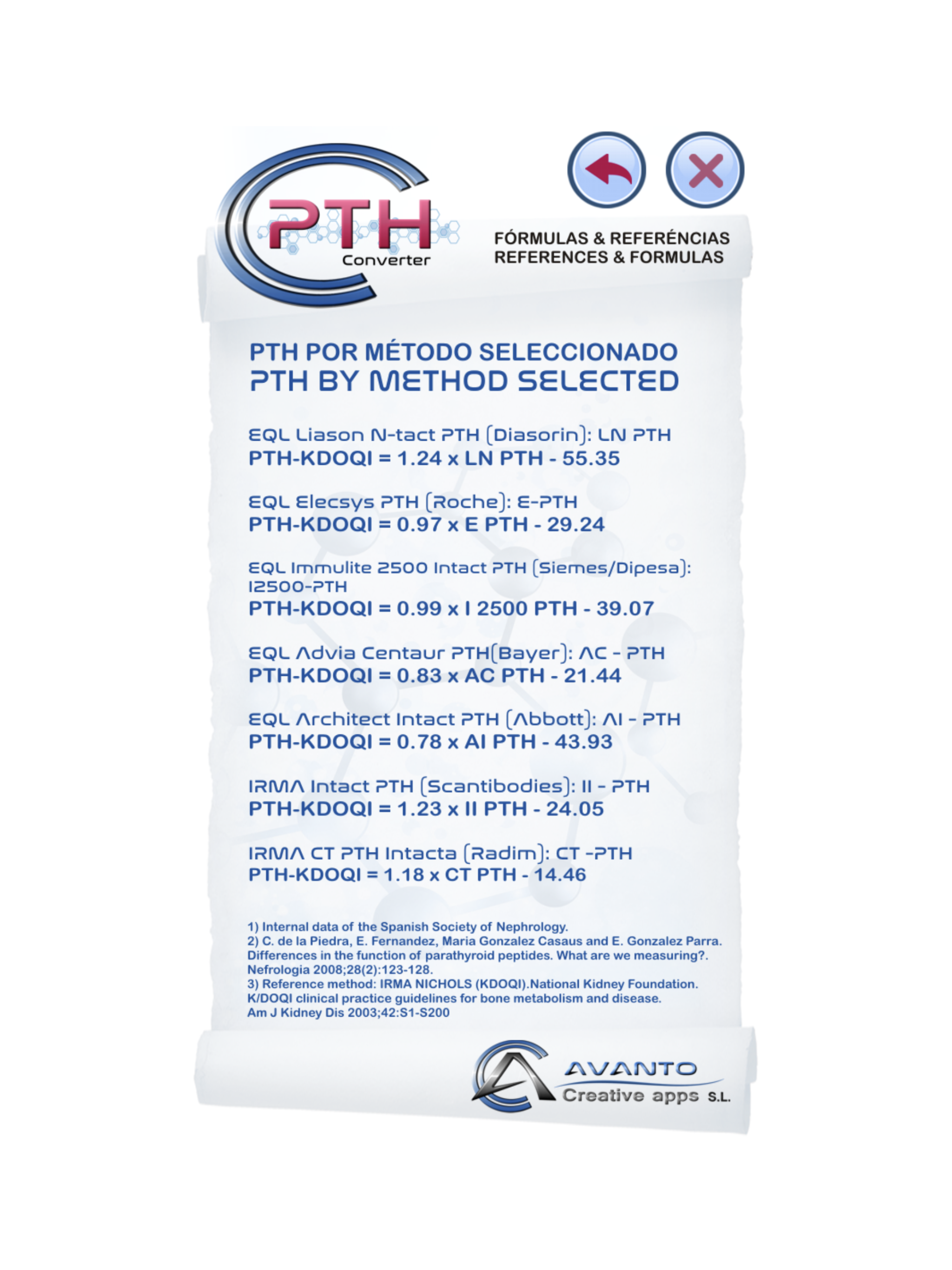 PTH Calculator