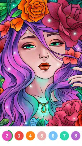 Game screenshot Paint by Number Coloring Game mod apk