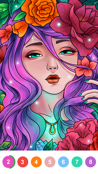 Cor por Número Jogo de Colorir versão móvel andróide iOS apk