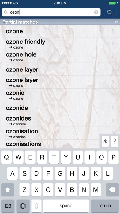 Screenshot #3 pour Australian Oxford Dictionary
