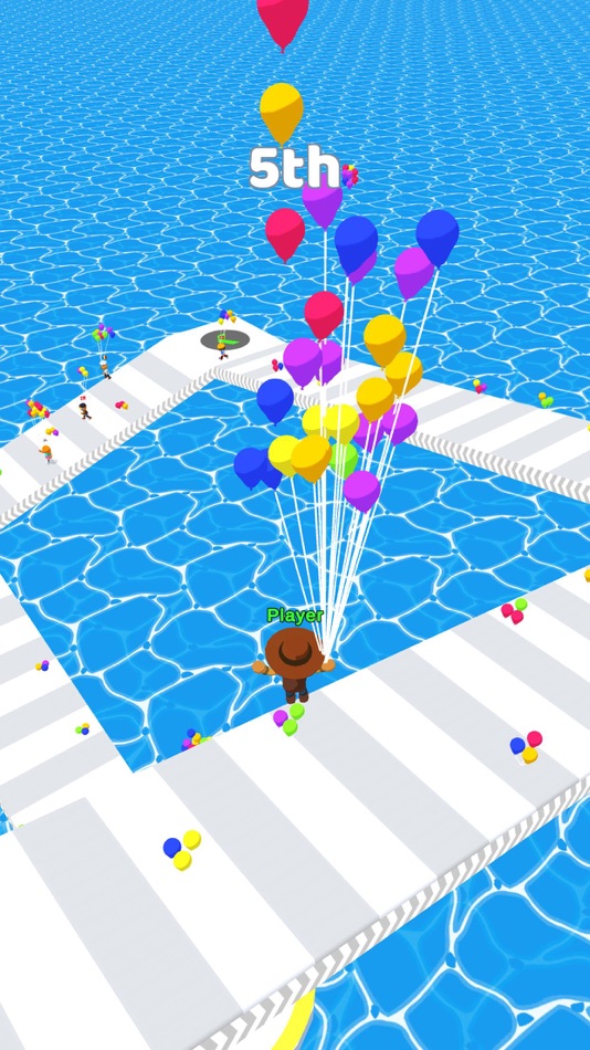 #4. Balloon Race 3D! (iOS) 由: 广杰 周