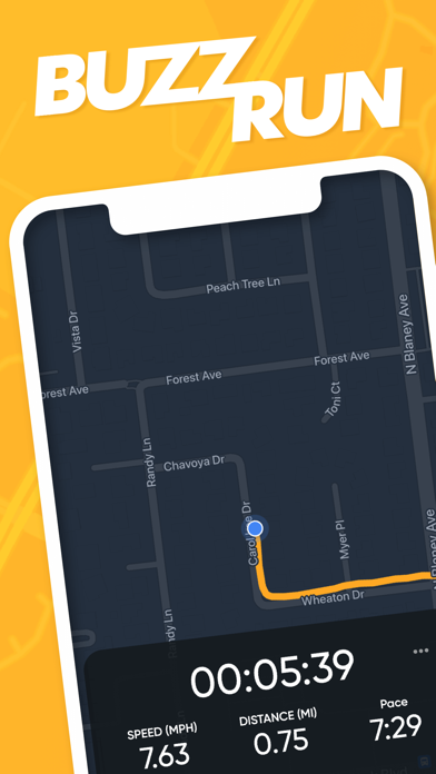 BuzzRun: Cardio Run & Cycling Screenshot