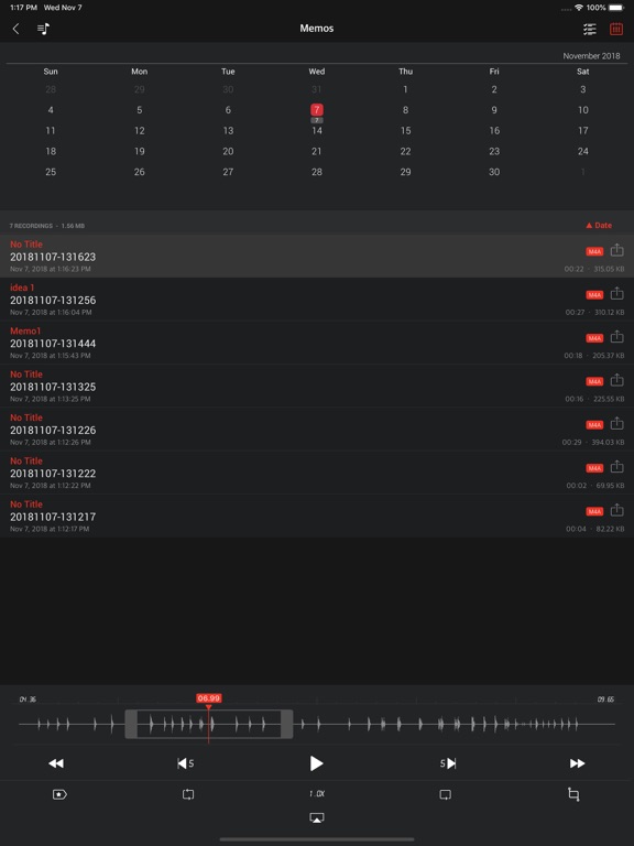 Screenshot #2 for AVR X PRO - Voice Recorder