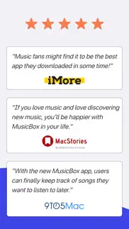 musicbox: save music for later iphone screenshot 2