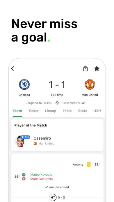 FotMob - Soccer Live Scores Screenshot