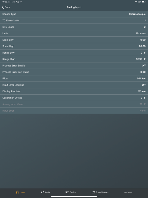 Watlow EZ-LINK iPad screenshot 4 - Business app