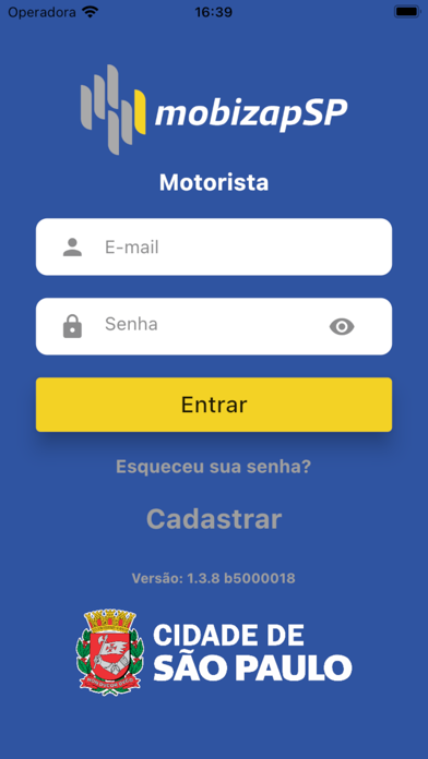 mobizapSP Motorista Screenshot