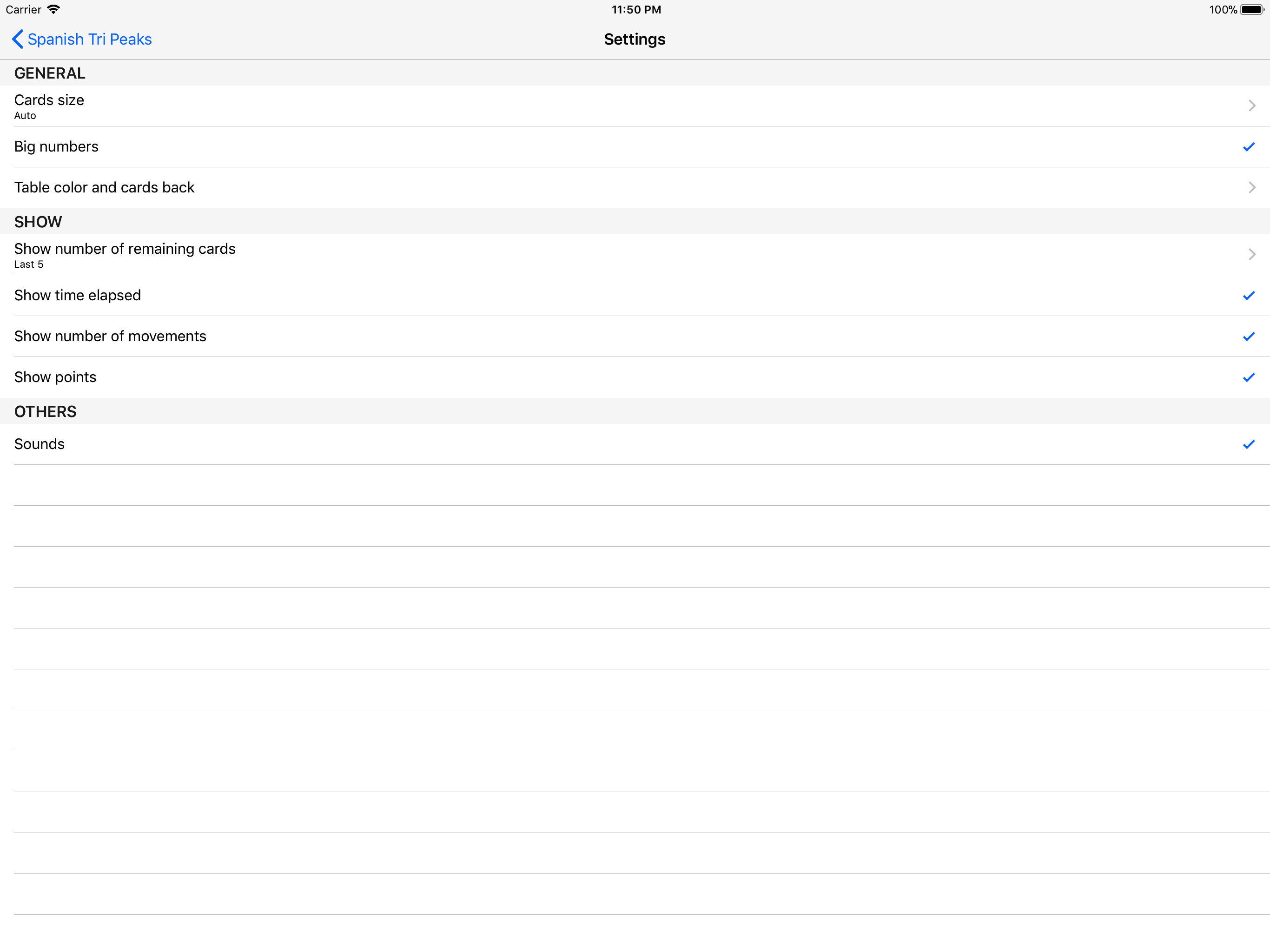 iSpa Tri Peaks screenshot 14