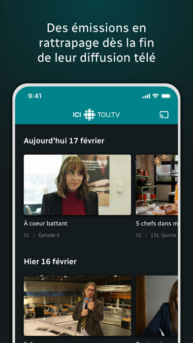 ICI TOU.TV screenshot 4