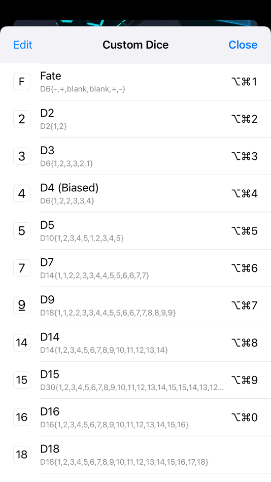 #6. Dice by PCalc (iOS) By: TLA Systems Ltd.