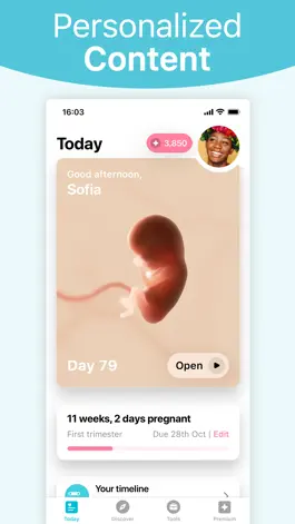 Game screenshot Pregnancy + | Tracker App mod apk