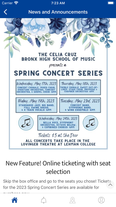 Celia Cruz School of Music Screenshot
