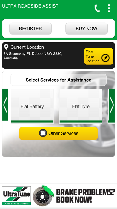 Screenshot #1 pour Ultra Roadside Assistance