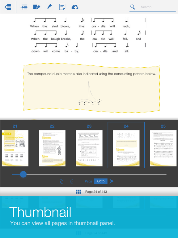 ARALinks eReader iPad screenshot 4 - Education app