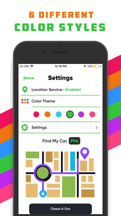 Find My Car - Car Tracker Screenshot