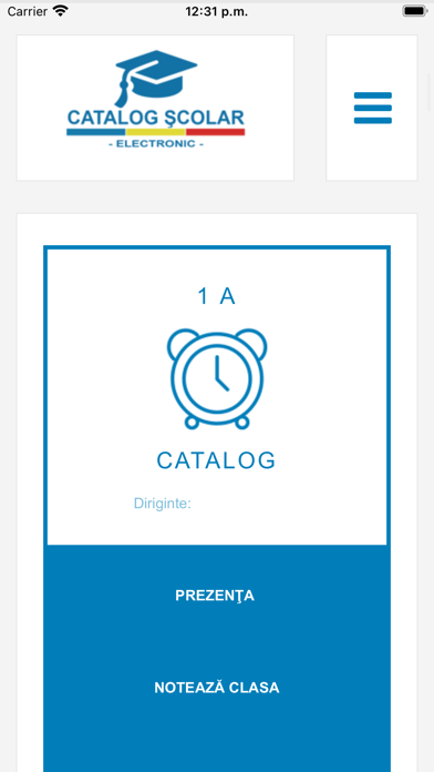 Catalog Școlar Electronic Screenshot