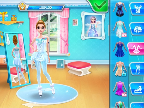 Ice Skating Ballerina iPad app afbeelding 1